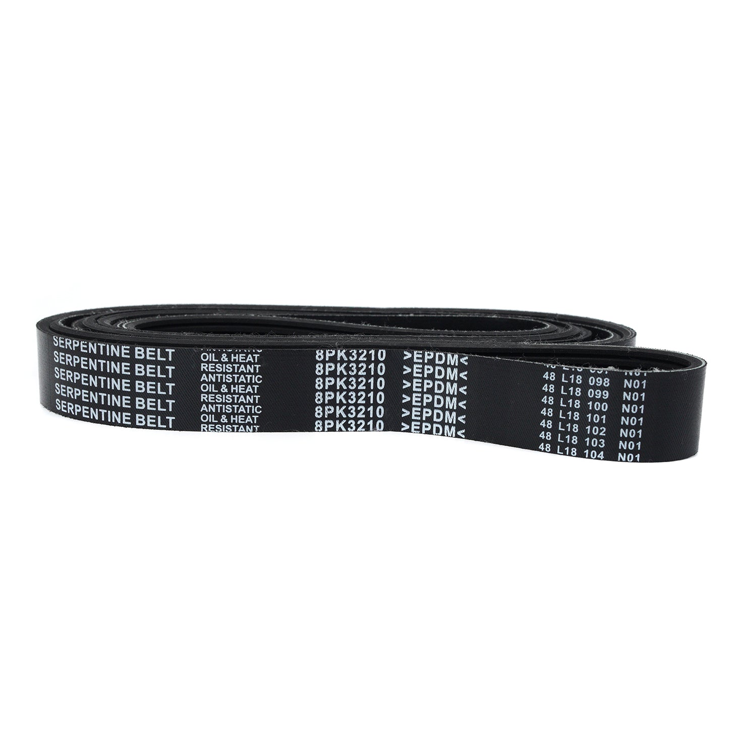 MOCA 8PK3210 EPDM Serpentine Belt Fits 2007-2010 Dodge Ram 2500 3500 6.7L & 2003-2007 Ford F-250 F-350 F-450 F-550 Super Duty 6.0L