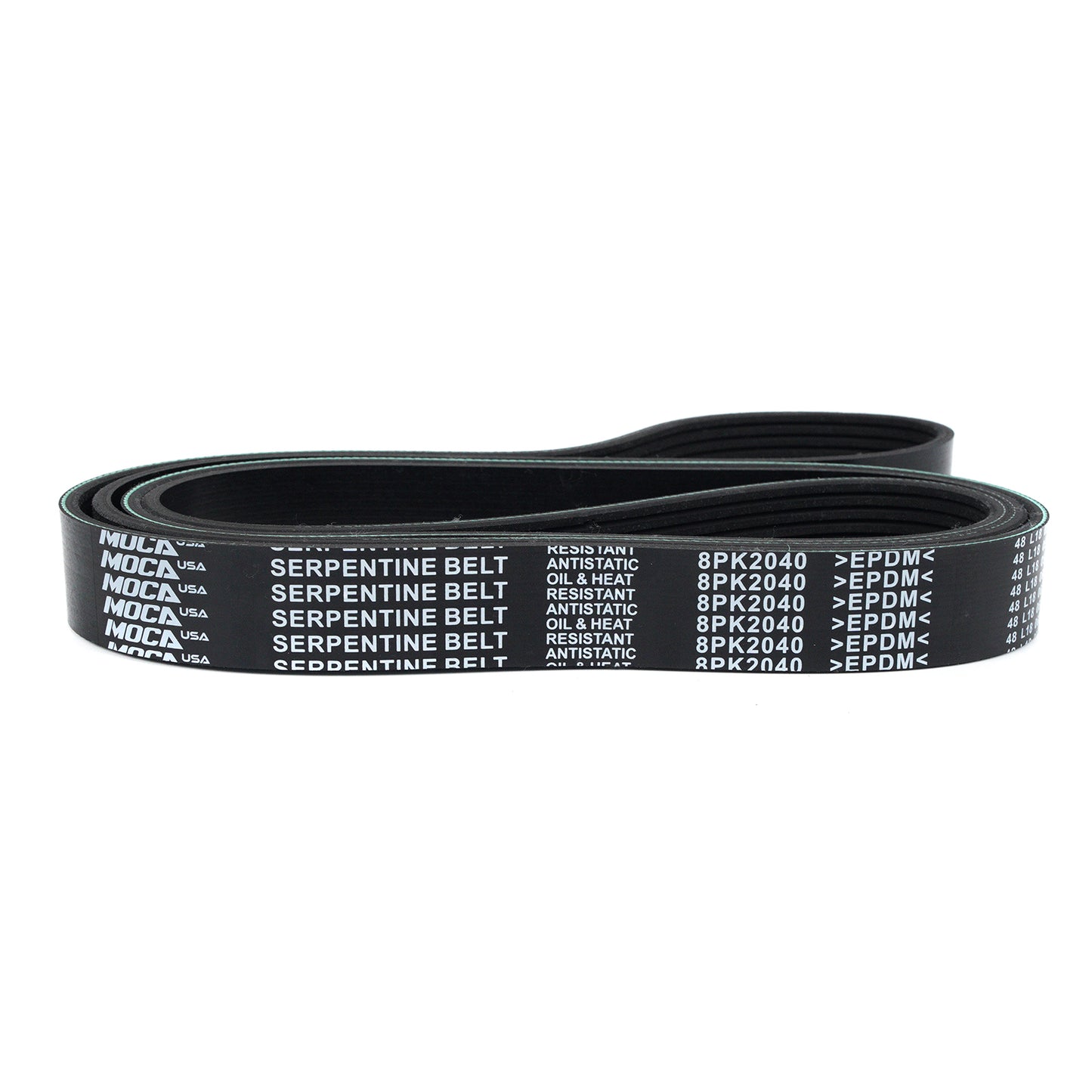 MOCA 8PK2040 EPDM Serpentine Belt Fits 2007-2008 Mercedes-Benz GL320 ML320 R320 3.0L DOHC