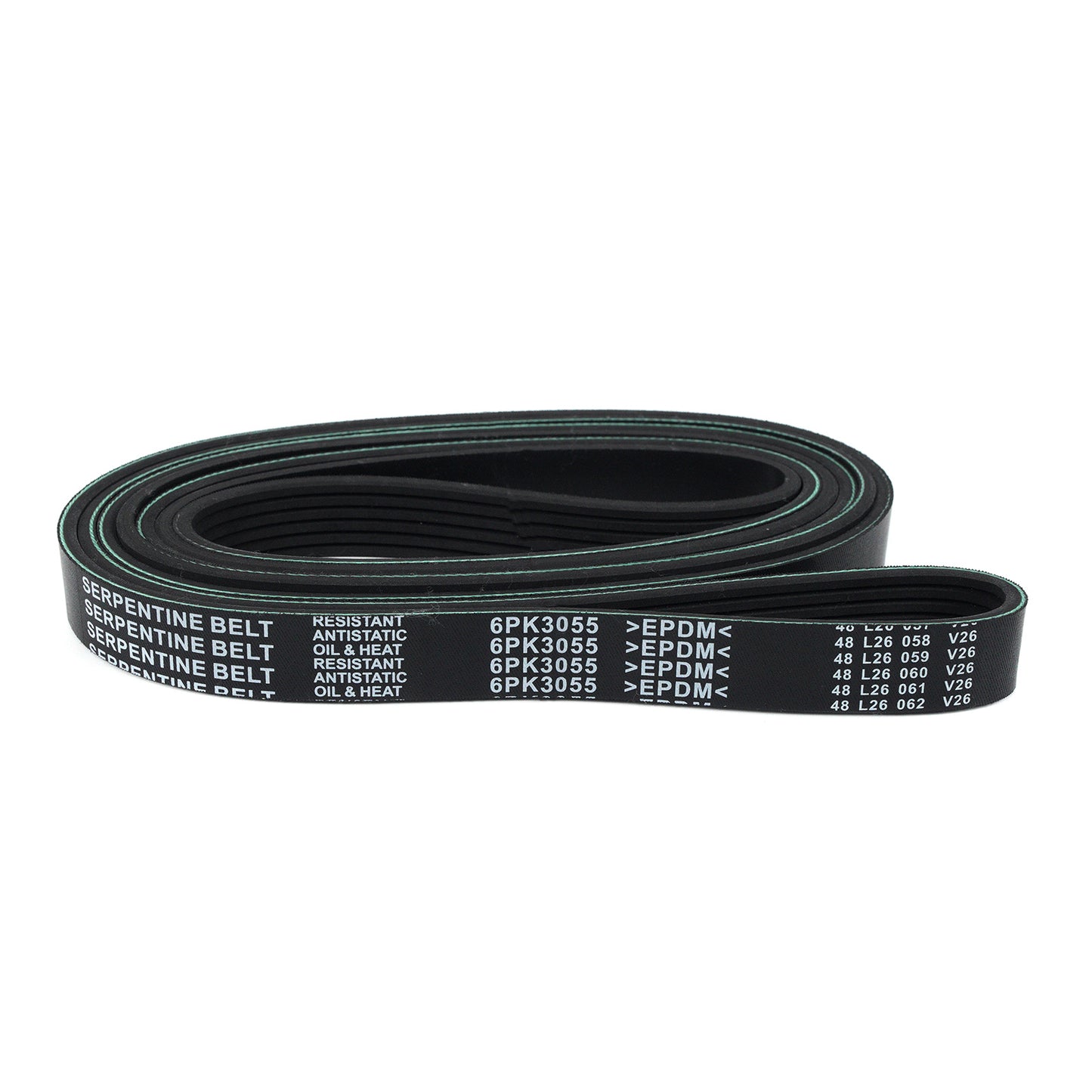 MOCA 6PK3055 EPDM Serpentine Belt Fits 1998-2000 Chevrolet C2500 C3500 K2500 K3500