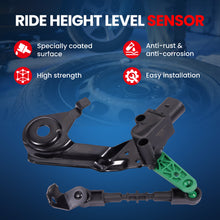 Sensor de altura de nivelación MOCA V10-72-0056 para el eje trasero izquierdo, compatible con Porsche Macan (2015-2024), Audi A8 Quattro (2011-2018) y Audi A6 A7 Quattro (2012-2018).