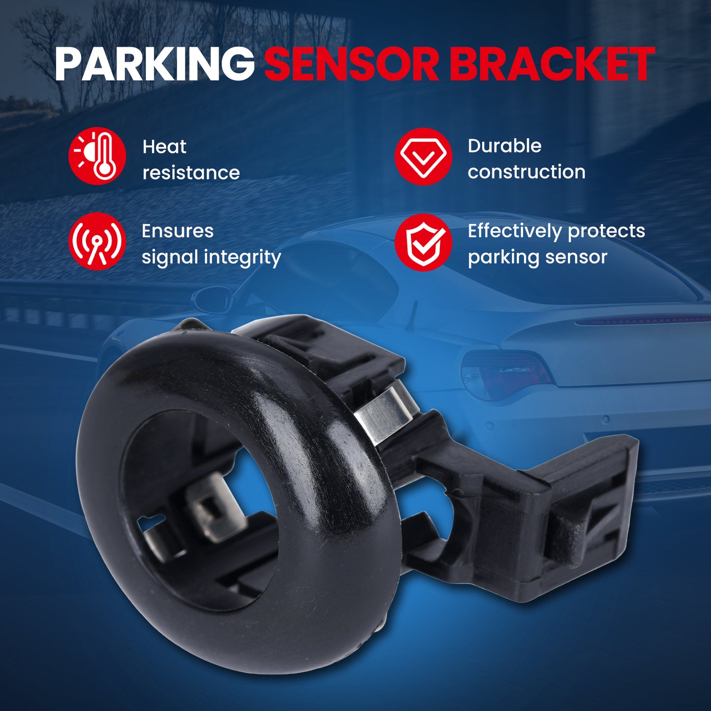 MOCA Parking Aid Sensor Bracket Fit for 2011-2017 Honda Odyssey 3.5L & 2012-2015 Honda Pilot 3.5L