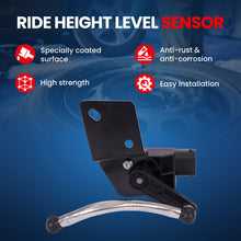 Sensor de nivel de altura de manejo MOCA RH3712 delantero izquierdo compatible con Dodge Durango 3.6L 5.7L 2011-2015 y Jeep Grand Cherokee 3.6L 5.7L 2011-2015 y Jeep Grand Cherokee 6.4L 2012-2015