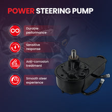 MOCA Power Steering Pump w/Reservoir Fit for 1996-2000 Chevrolet C35 5.7L & 2003-2006 Chevrolet Silverado 1500 6.0L & 1996-2002 GMC C3500HD 6.5L & 2007-2010 GMC Sierra 3500 HD 6.0L