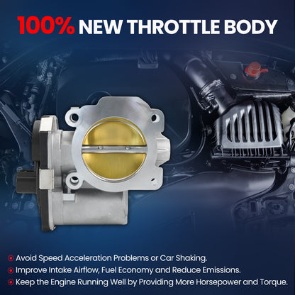 MOCA Throttle Body for 2008-2012 Chevy Malibu 2.4L & 2008-2010 Saturn VUE 2.4L & 2008-2010 Pontiac G6 2.4L