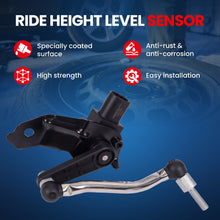 Sensor de altura de nivelación de suspensión MOCA V10-72-0150 delantero izquierdo. Compatible con Audi A5 Quattro 2.0L 2010-2017, Audi S5 3.0L 2010-2017 y Audi A4 Quattro 2.0L 2009-2016.