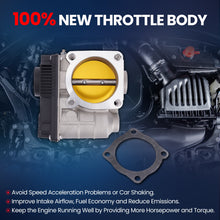 MOCA Throttle Body Fit for 2002-2006 Nissan Sentra L4 2.5L & 2002-2008 Nissan X-Trail L4 2.5L