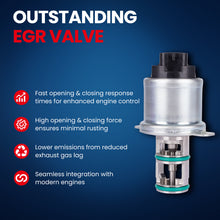 Válvula EGR MOCA EGV1031 compatible con Ford E-350, E-450 Super Duty 6.0L (2005-2010) y Ford F-250, F-350, F-450, F-550 Super Duty 6.0L (2005-2007)
