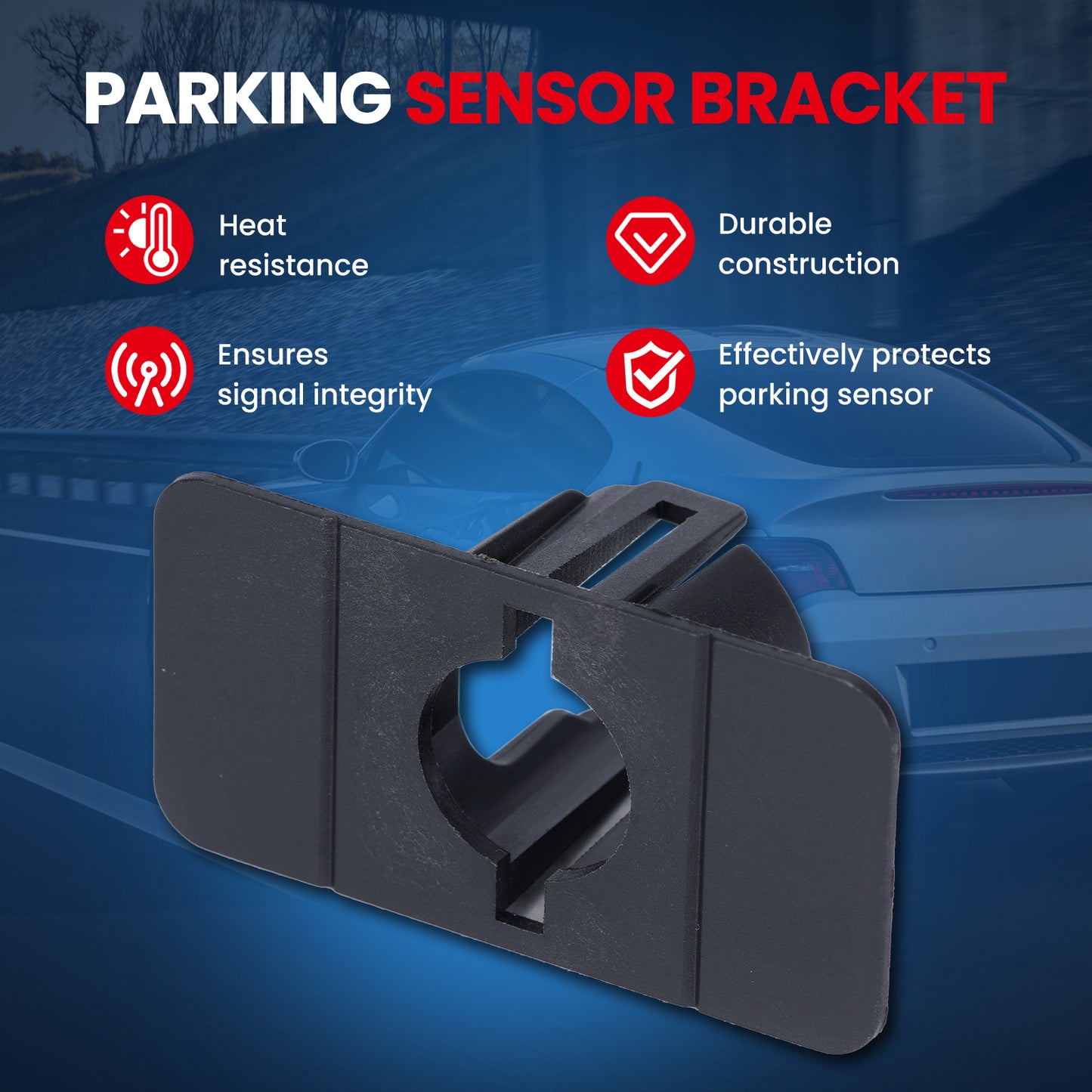 Soporte de sensor de asistencia de estacionamiento MOCA compatible con BMW X3 2.5L 3.0L (2007-2010), BMW X5 4.8L (2007-2010) y BMW X6 3.0L 4.4L (2008-2014)