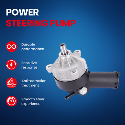 MOCA Power Steering Pump Fit for 1990-1997 Ford Aerostar 3.0L 4.0L & 1998-2006 Ford Ranger 3.0L & 1993-1995 Mercury Sable 3.0L 3.8L