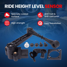 Sensor de nivel de altura de manejo MOCA RH5059 delantero derecho compatible con Land Rover Range Rover Sport 4.2L 4.4L 2006-2009