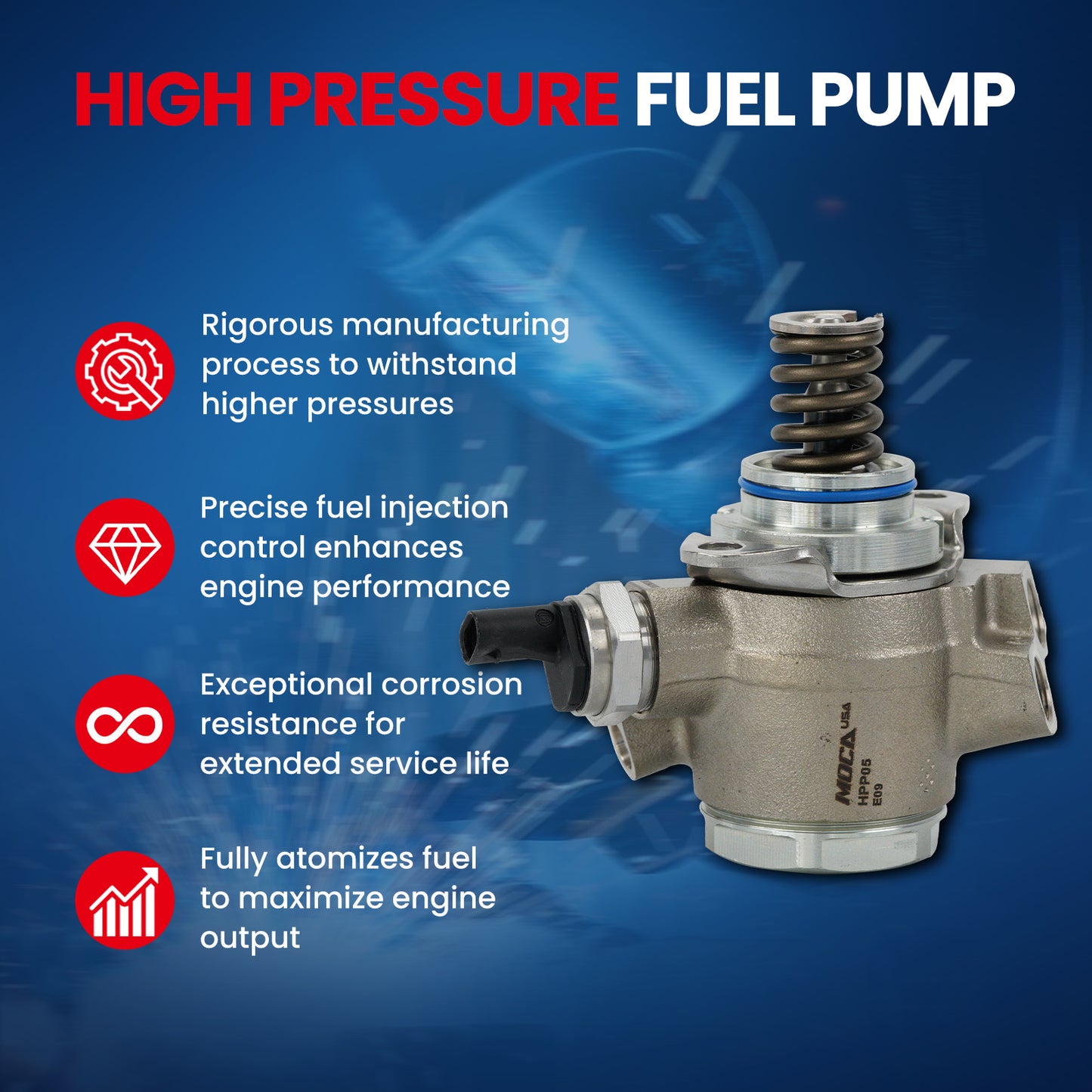 Direct Injection High Pressure Fuel Pump for Audi Q5 Q7 A4 A5 S4 SQ5 VW Touareg