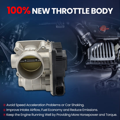 MOCA Throttle Body Fit for 2000-2006 Nissan Sentra L4 1.8L