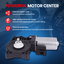 Motor de elevalunas eléctrico MOCA delantero derecho trasero izquierdo compatible con Chevrolet Malibu 2004-2012, GMC Acadia 2007-2012 y Buick Enclave 2008-2012