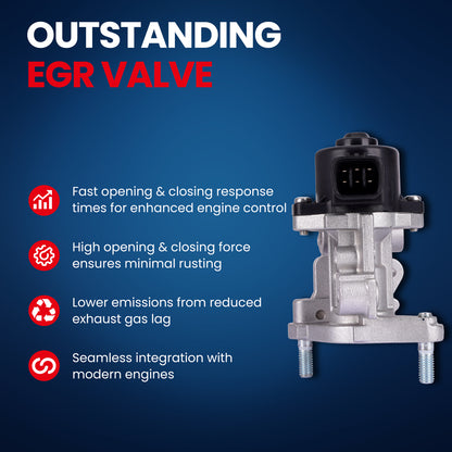MOCA EGV1235 EGR Valve Fit for 2011-2017 Lexus CT200h 1.8L & 2012-2018 Toyota Prius V 1.8L
