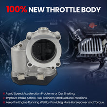 MOCA Throttle Body Fit for 2008-2016 Audi A3 1.4L 1.8L & 2012-2018 Audi A6 2.0L & 2007-2016 Volkswagen Eos 2.0L & 2009-2017 Volkswagen Tiguan 2.0L