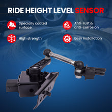 Sensor de altura de nivelación MOCA 97034302203 delantero derecho compatible con Porsche Panamera 2010-2016