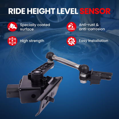 Sensor de altura de nivelación MOCA 97034302203 delantero derecho compatible con Porsche Panamera 2010-2016