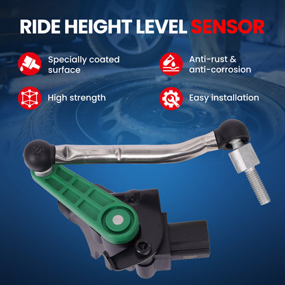 Sensor de altura de nivelación MOCA RH5043 delantero derecho para Audi A4 A4 Quattro 2.0L 2009-2016 y Audi A5 Quattro 2.0L 2010-2017 y Audi S5 3.0L 2010-2017