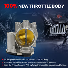 MOCA Throttle Body Fit for 2008-2011 Cadillac CTS V6 3.6L & 2010-2011 Cadillac SRX V6 3.0L & 2008-2011 Cadillac STS V6 3.6L & 2010-2011 GMC Terrain V6 3.0L