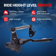 Sensor de altura de nivelación de suspensión trasera izquierda MOCA V10-72-0062 compatible con Audi A5 Quattro 2.0L 2008-2017 y Audi S5 3.0L 2008-2017 y Audi A4 Quattro 2.0L 2009-2015