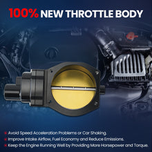 MOCA Throttle Body for 2010-2015 Chevrolet Camaro 6.2L & 2011-2017 Chevrolet Caprice 6.0L & 2009-2013 Chevrolet Corvette 7.0L