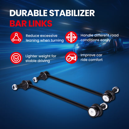 MOCA 2x Front Stabilizer Sway Bar End Links Fit for 2012-2017 Buick Verano & 2011-2015 Chevrolet Cruze Volt