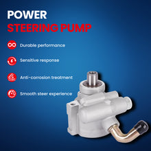 MOCA Power Steering Pump Fit for 2008-2009 Buick Allure 5.3L & 2006-2009 Chevrolet Impala 5.3L & 2005-2008 Pontiac Grand Prix 5.3L