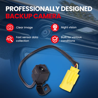 MOCA 592-267 Rear Park Assist Camera Fit for 2011-2013 Kia Sorento 2.4L 3.5L & 2009 Kia Sorento 3.3L 3.8L
