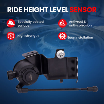 Sensor de altura de nivelación MOCA 924-399 delantero derecho para Cadillac DTS 4.6L (2006-2011), Buick Lucerne 4.6L (2006-2011) y Buick Lucerne 3.8L (2006-2008)
