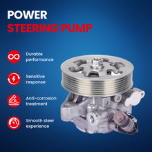 MOCA Power Steering Pump w/ Pulley Fit for 2006-2011 Honda Civic 1.8L