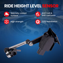 Sensor de altura de nivelación MOCA 97034302103 delantero izquierdo compatible con Porsche Panamera 2010-2016