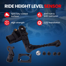 Sensor de altura de nivelación MOCA RH5058 para suspensión delantera izquierda, compatible con Land Rover Range Rover Sport 4.2L y 4.4L (2006-2009)