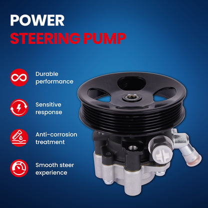 MOCA Power Steering Pump Fit for 2001-2007 Toyota Sequoia V8 4.7L & 2000-2006 Toyota Tundra V8 4.7L