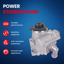 MOCA Power Steering Pump Fit for 2001-2005 BMW 325xi & 1997-1999 BMW 328is & 2001-2005 BMW 330xi