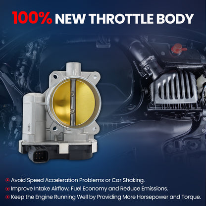 MOCA Throttle Body For 2006-2011 Chevy Impala V6 3.9L & 2009-2011 Buick Lucerne V6 3.9L & 2006-2010 Pontiac G6 V6 3.9L