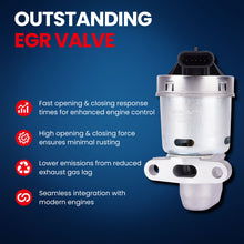 Válvula EGR MOCA EGV612 compatible con Buick Century 3.1L (2000-2005), Oldsmobile Alero 3.4L (2000-2004) y Pontiac Aztek 3.4L (2001-2004)