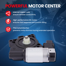 Motor elevalunas eléctrico delantero y trasero MOCA compatible con Mazda 5 (2006-2017), Mazda 3 (2004-2009), Mazda CX-7 (2007-2012) y Mazda CX-9 (2007-2014)