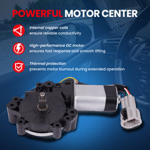 Motor de elevalunas eléctrico delantero derecho MOCA compatible con Nissan Armada 2005-2015, Nissan TITAN 2004-2015 e INFINITI QX56 2004-2013