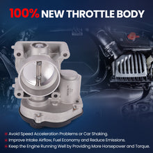 MOCA Throttle Body Fit for 2008-2011 Ford Focus L4 2.0L & 2010-2013 Ford Transit Connect L4 2.0L DOHC