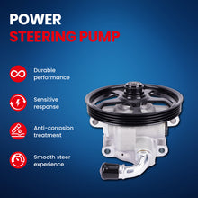 MOCA Power Steering Pump Fit for 2009-2012 Ford Flex 3.5L & 2010-2012 Ford Taurus 3.5L & 2009-2012 Lincoln MKS 3.7L & 2010-2012 Lincoln MKT 3.7L