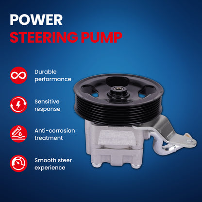 Bomba de dirección asistida MOCA compatible con INFINITI EX35 (2008-2012), INFINITI FX35 (2009-2012), INFINITI Q70 (3.7L) (2014-2019) y INFINITI QX70 (3.7L) (2014-2017)
