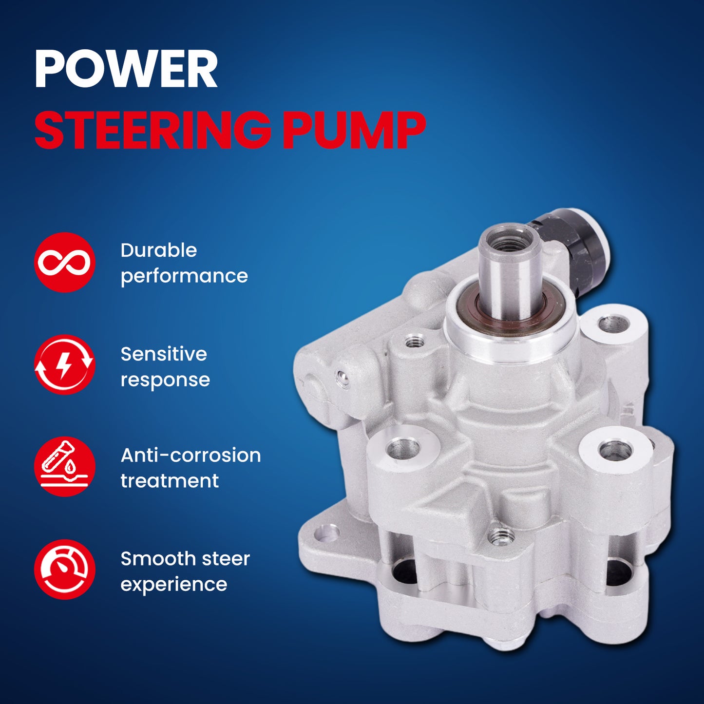 MOCA Power Steering Pump - PSP2201