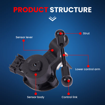 Sensor de altura de suspensión delantera derecha MOCA V51-72-0235 compatible con Chevrolet Camaro 3.6L 6.2L 2016-2024 y Chevrolet Camaro 2.0L 2016-2023