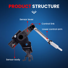 Sensor de altura de nivelación MOCA RH4271 delantero derecho para Audi Q5 2.0L (2018-2024), Audi SQ5 3.0L (2018-2024) y Audi A6 Quattro 2.0L (2019-2024)