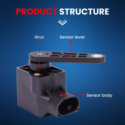 Sensor de altura de nivelación MOCA 926-200 delantero o trasero compatible con Mercedes-Benz CL600 5.5L 2003-2014 y Mercedes-Benz S600 5.5L 2003-2013 y Mercedes-Benz S65 AMG 6.0L 2005-2013