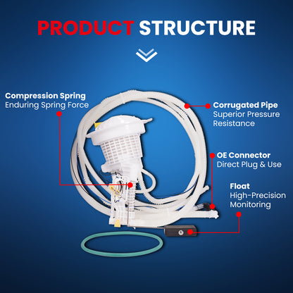 MOCA E7264A Fuel Pump Module Assembly for 2005-2019 Chrysler 300 5.7L & 2009-2019 Dodge Challenger 5.7L & 2011-2019 Dodge Charger 3.6L
