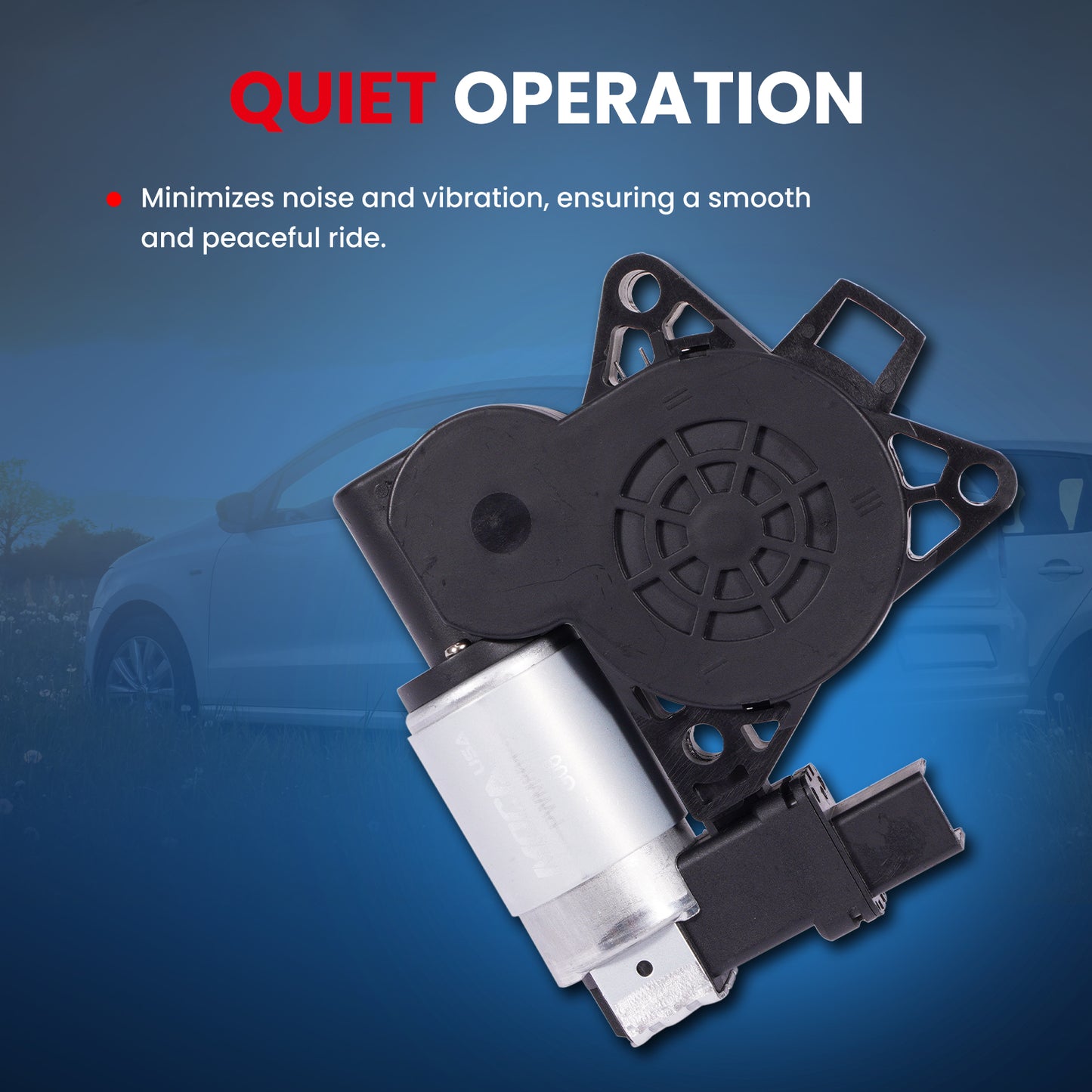 MOCA Power Window Lift Regulator Motor Fit for 2012-2017 Mazda 5 & 2007-2015 Mazda CX-9 & 2007-2012 Mazda CX-7