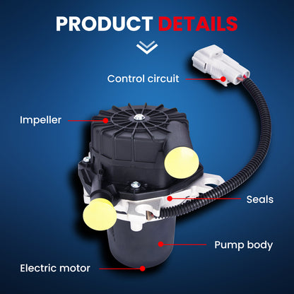 MOCA 176100C010 Secondary Air Injection Pump Fit for 2005-2007 Lexus LX470 4.7L & 2005-2009 Toyota Sequoia 4.7L & 2005-2015 Toyota Tacoma 2.7L