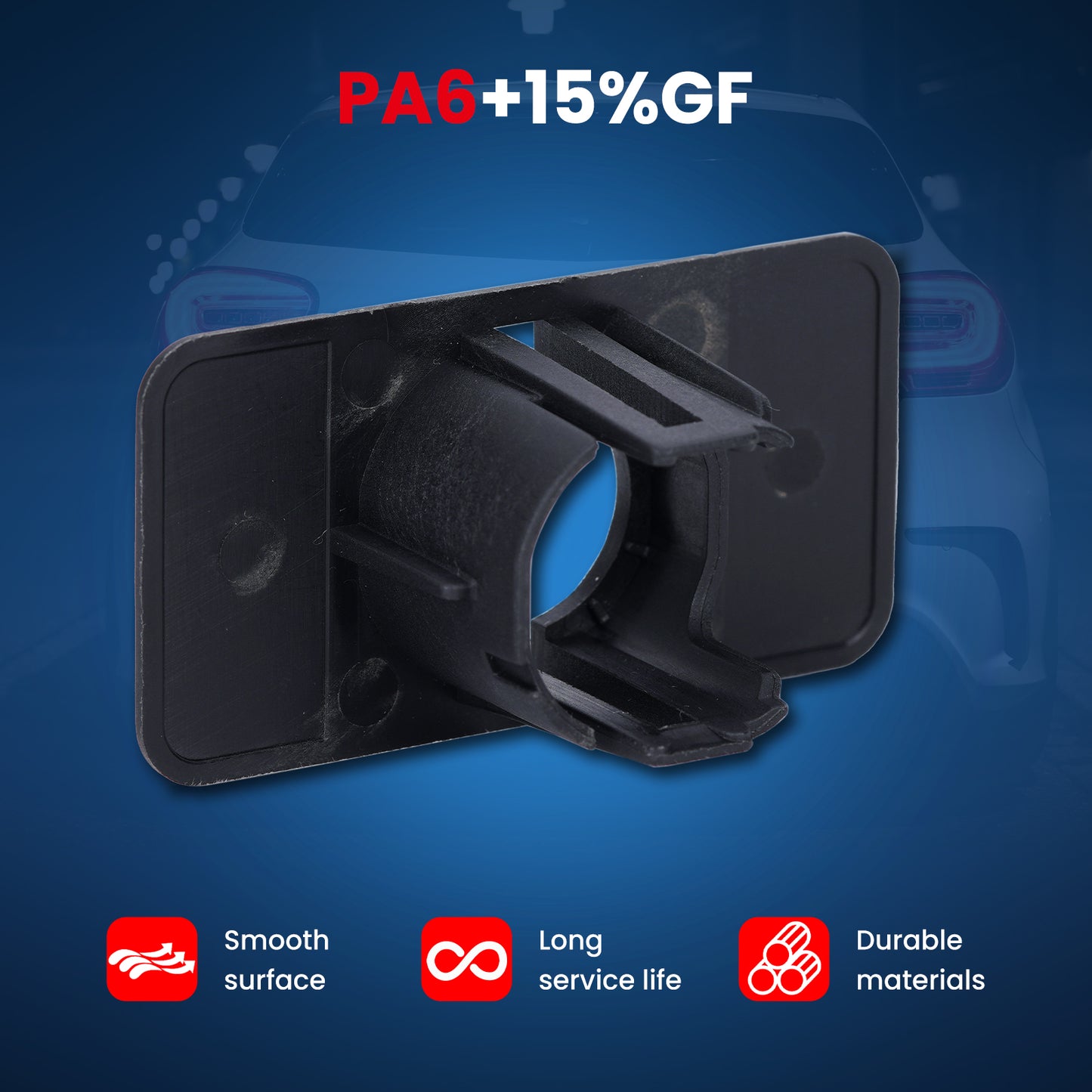 Soporte de sensor de asistencia de estacionamiento MOCA compatible con BMW X3 2.5L 3.0L (2007-2010), BMW X5 4.8L (2007-2010) y BMW X6 3.0L 4.4L (2008-2014)