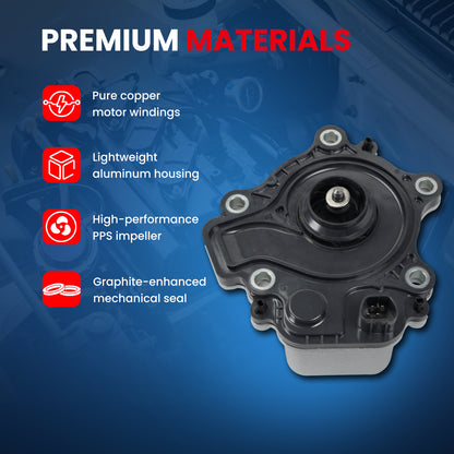 MOCA Electric Engine Water Pump Fit for 2010-2020 Toyota Prius 1.8L & 2012-2018 Toyota Prius V 1.8L & 2017-2020 Toyota Prius Prime 1.8L